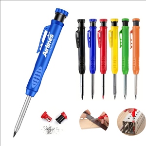 Deep Hole Marker Pen with Built in Sharpener